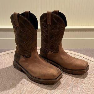 Boots - Size 10 D - Irish Setter Steel Toe, UltraDry Waterproof. Minimal wear.